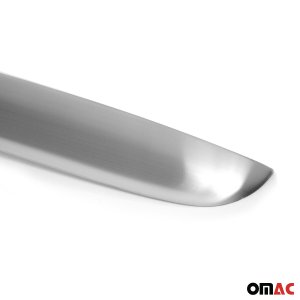 MINI Cooper R56 Tailgate Handle Cover - Rear - Omac - S.Steel - Brushed Silver - '07-'13